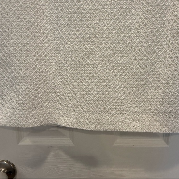 Paule Ka Sheath Dress Womens Sz 42 (US 10) White Eyelet Cotton Capsule Designer - Picture 4 of 12